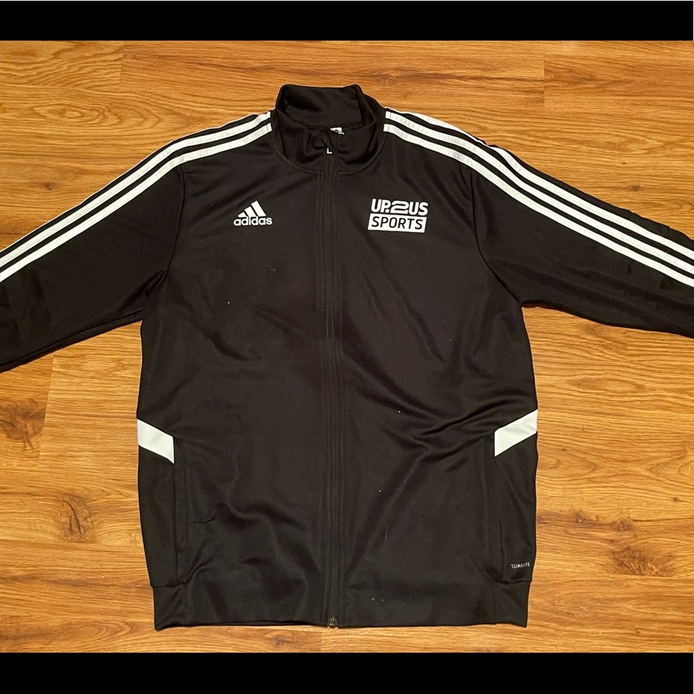 Adidas Black Light Zip Up Sweater